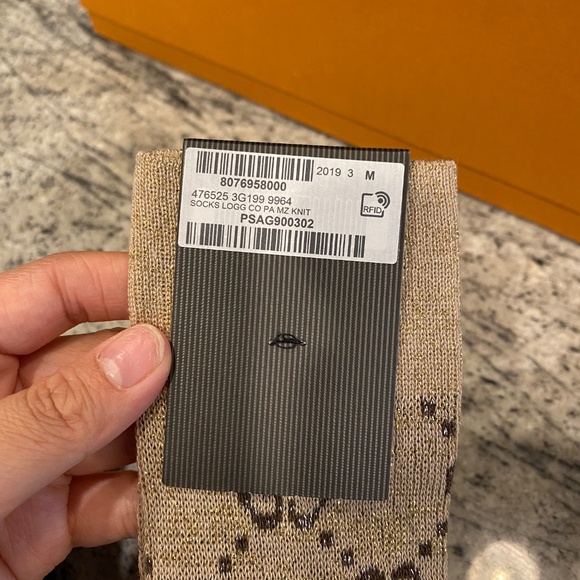 Gucci lame gg socks - Picture 6 of 12